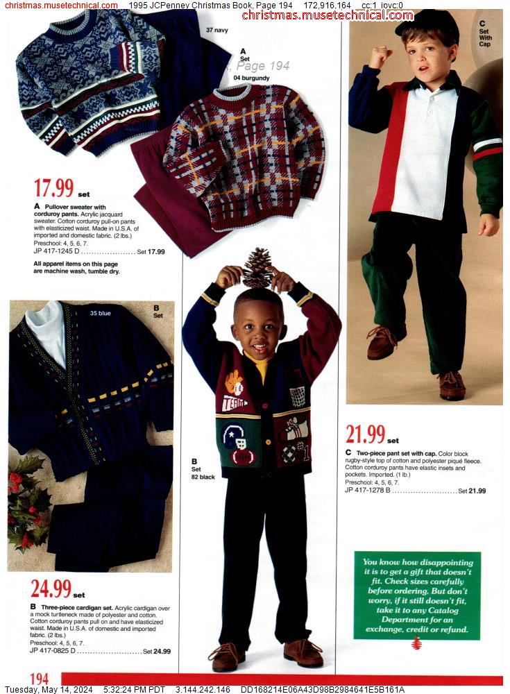 1995 JCPenney Christmas Book, Page 194