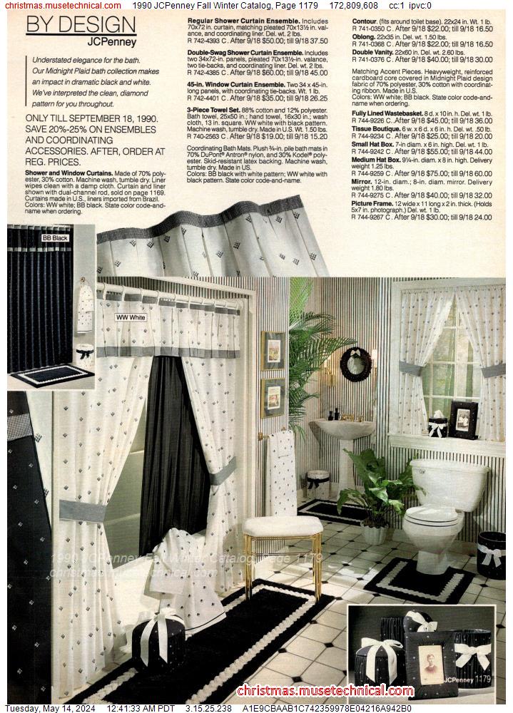 1990 JCPenney Fall Winter Catalog, Page 1179