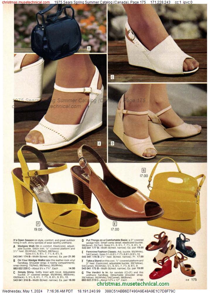 1975 Sears Spring Summer Catalog (Canada), Page 175