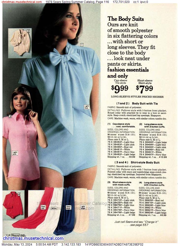 1978 Sears Spring Summer Catalog, Page 116