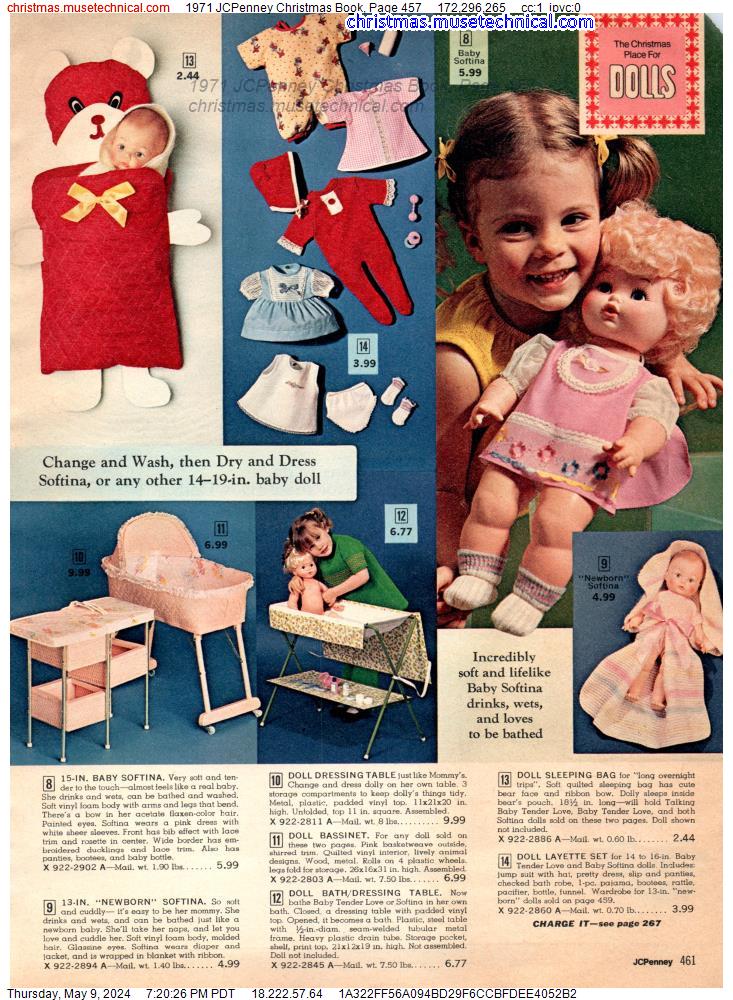 1971 JCPenney Christmas Book, Page 457