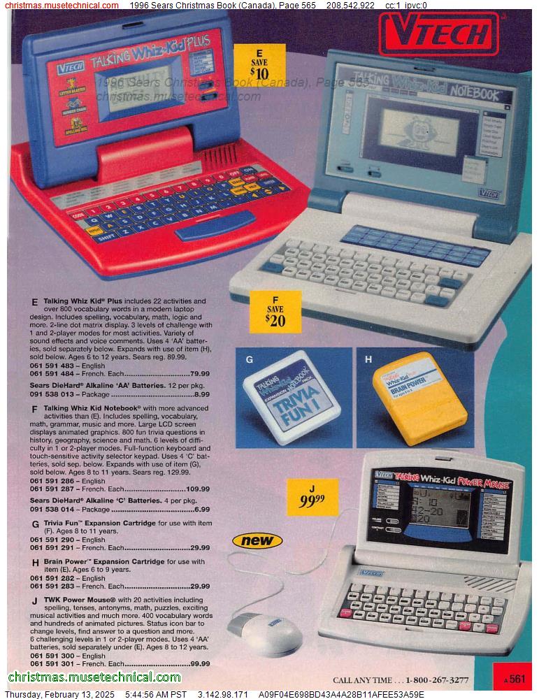 1996 Sears Christmas Book (Canada), Page 565