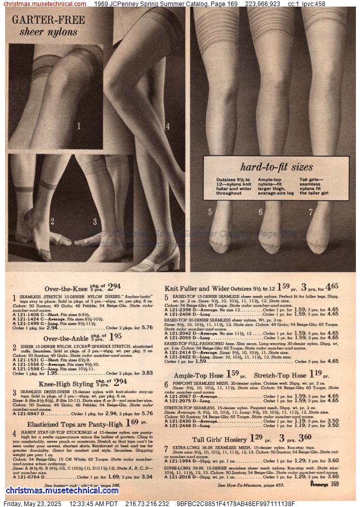 1969 JCPenney Spring Summer Catalog, Page 169