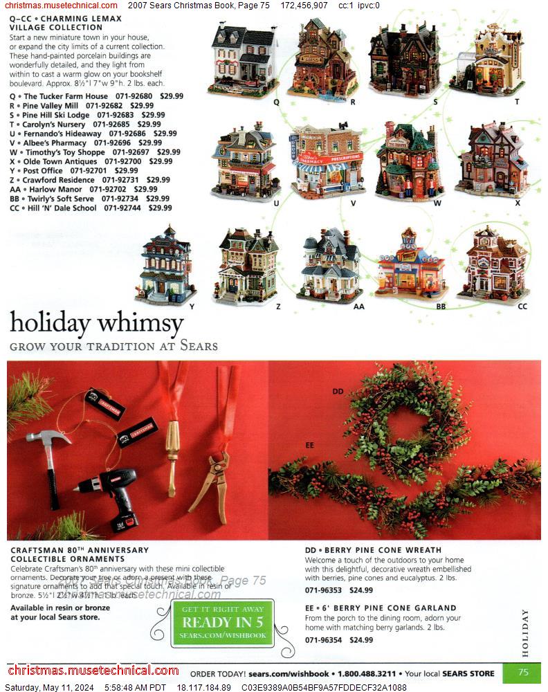 2007 Sears Christmas Book, Page 75