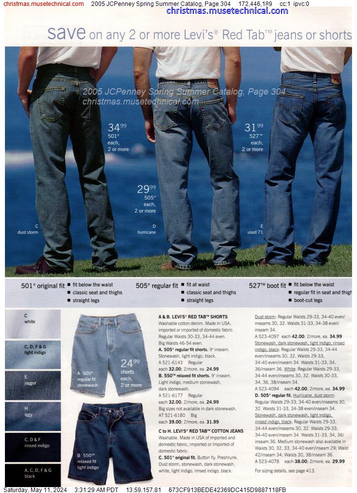 2005 JCPenney Spring Summer Catalog, Page 304