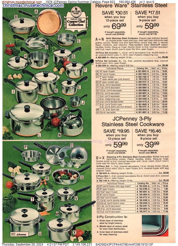 1976 JCPenney Spring Summer Catalog, Page 822