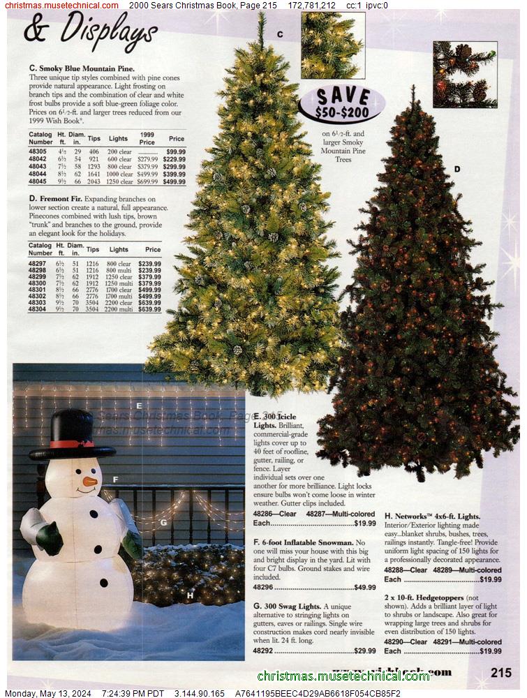 2000 Sears Christmas Book, Page 215