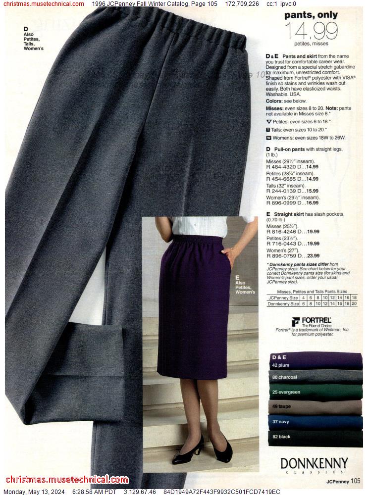 1996 JCPenney Fall Winter Catalog, Page 105