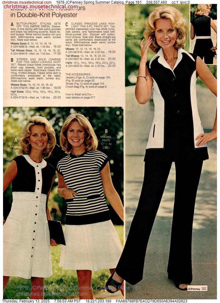 1976 JCPenney Spring Summer Catalog, Page 161