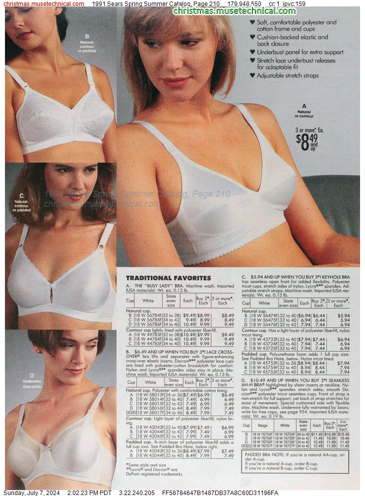 1991 Sears Spring Summer Catalog, Page 210