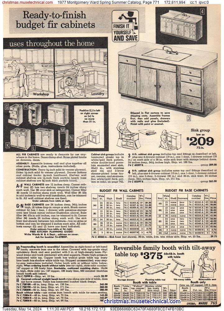 1977 Montgomery Ward Spring Summer Catalog, Page 771