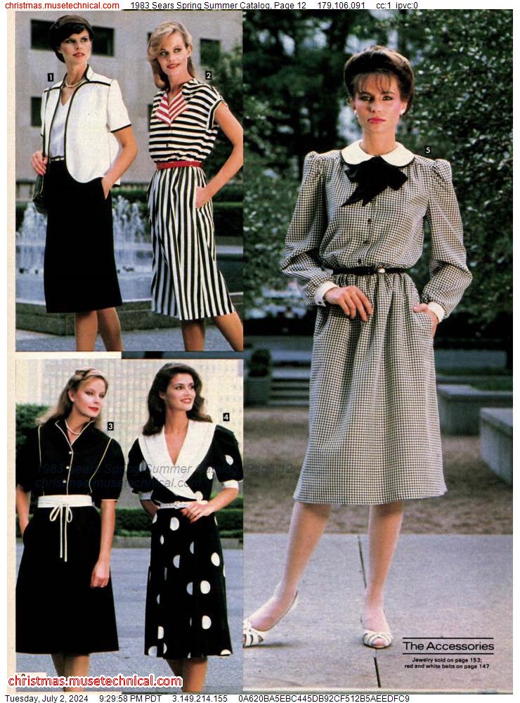 1983 Sears Spring Summer Catalog, Page 12