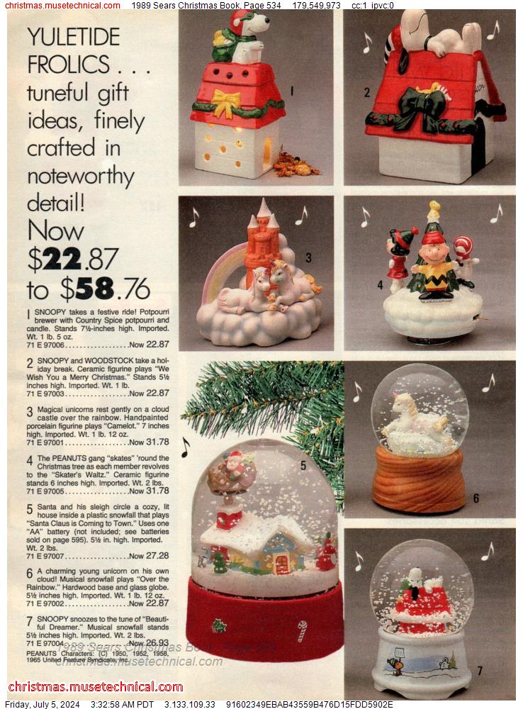 1989 Sears Christmas Book, Page 534