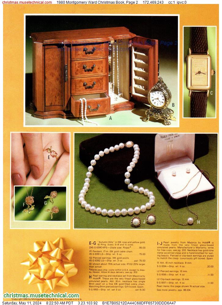 1980 Montgomery Ward Christmas Book, Page 2