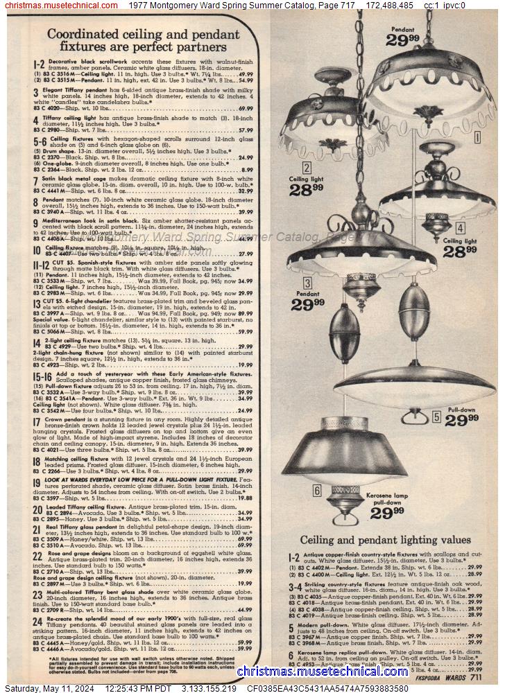 1977 Montgomery Ward Spring Summer Catalog, Page 717
