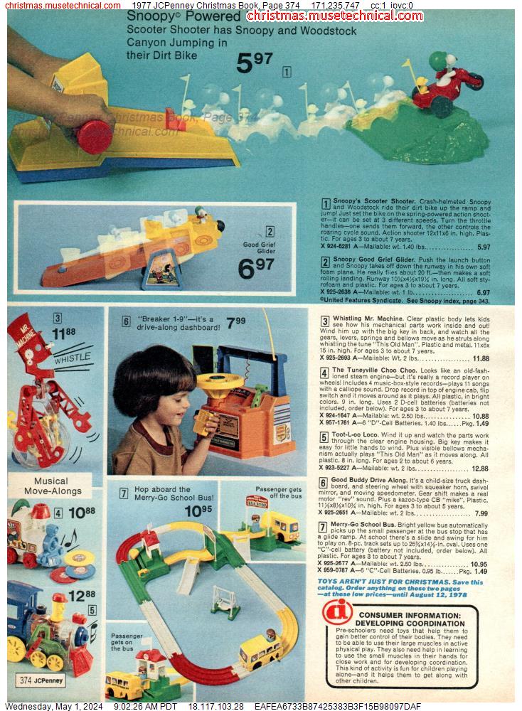 1977 JCPenney Christmas Book, Page 374