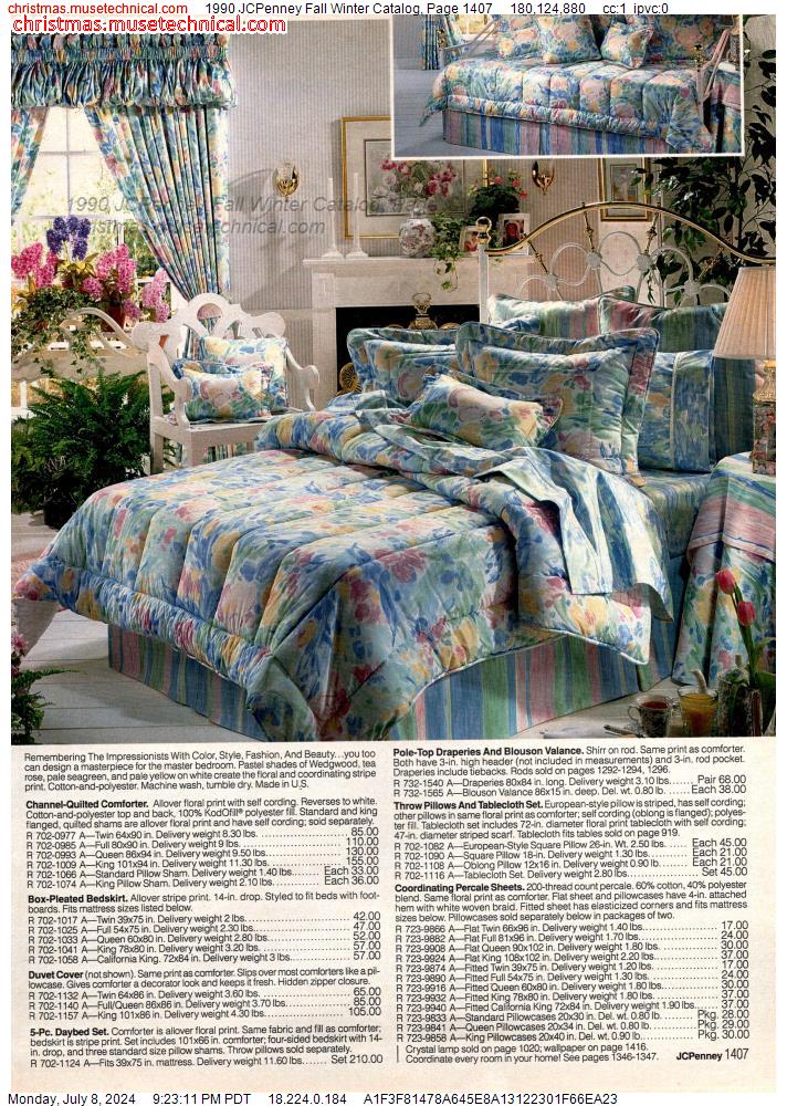 1990 JCPenney Fall Winter Catalog, Page 1407