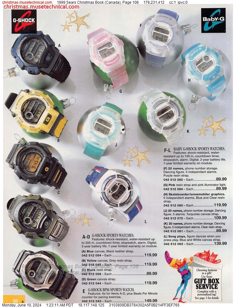 1999 Sears Christmas Book (Canada), Page 106