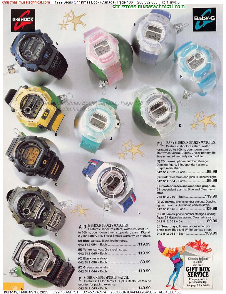 1999 Sears Christmas Book (Canada), Page 106