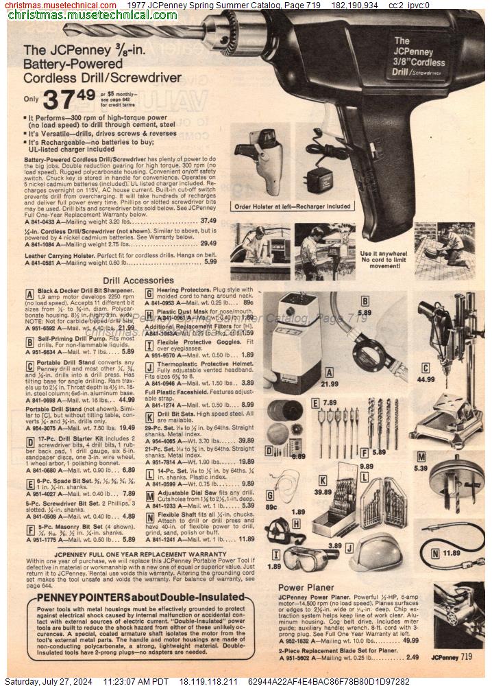 1977 JCPenney Spring Summer Catalog, Page 719