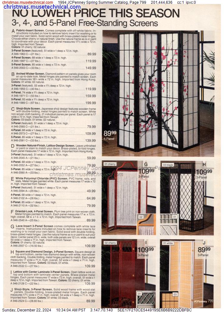 1994 JCPenney Spring Summer Catalog, Page 799