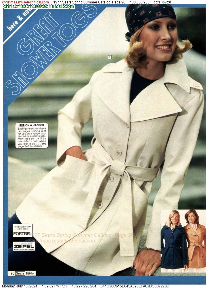 1977 Sears Spring Summer Catalog, Page 96