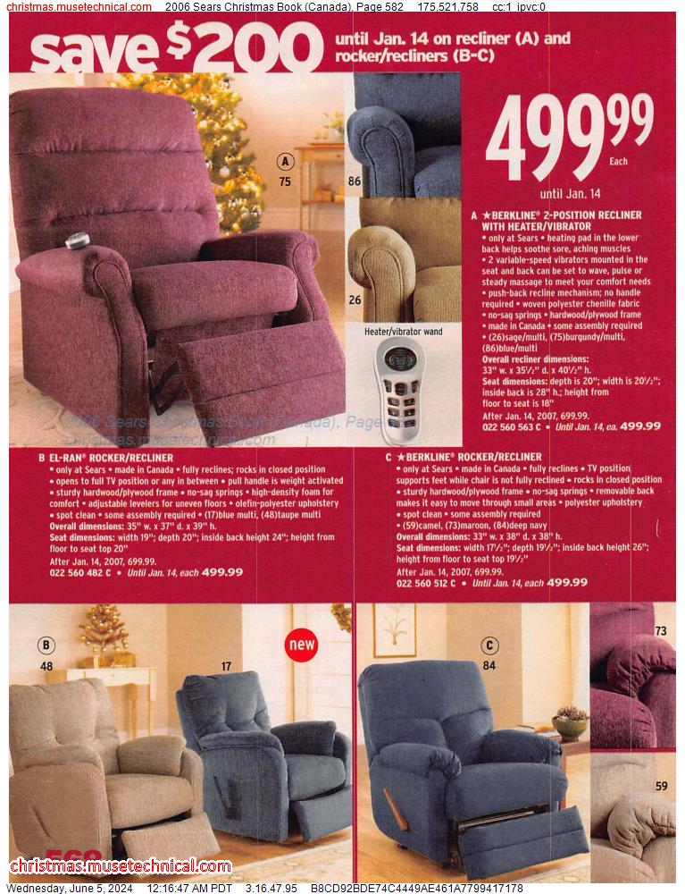 2006 Sears Christmas Book (Canada), Page 582