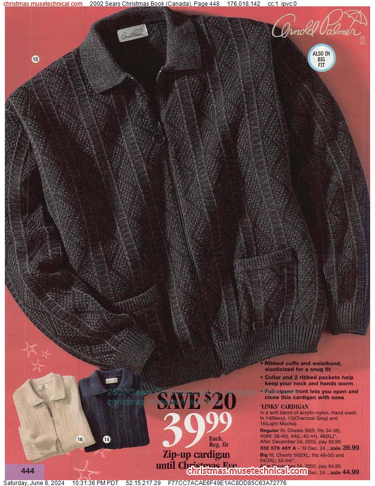 2002 Sears Christmas Book (Canada), Page 448