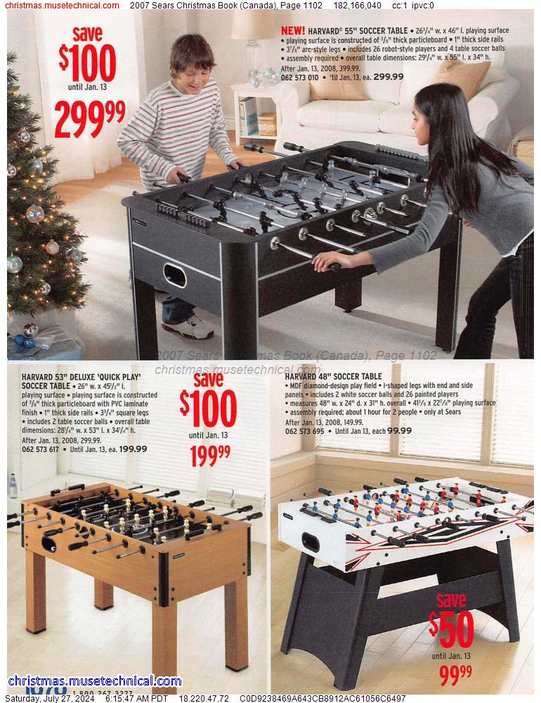 2007 Sears Christmas Book (Canada), Page 1102
