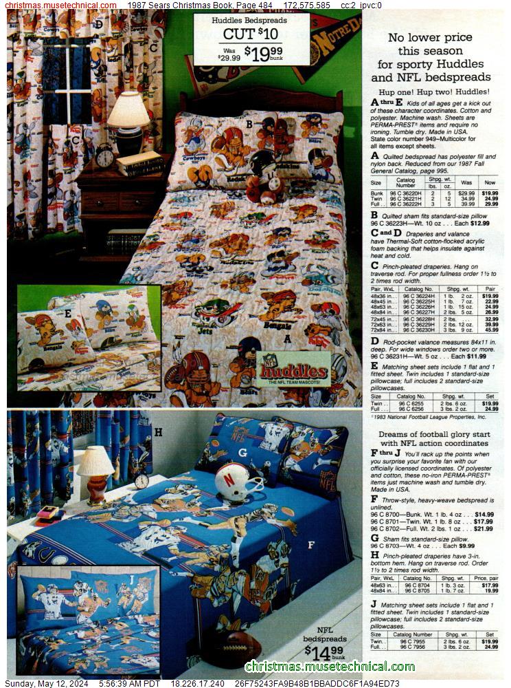 1987 Sears Christmas Book, Page 484