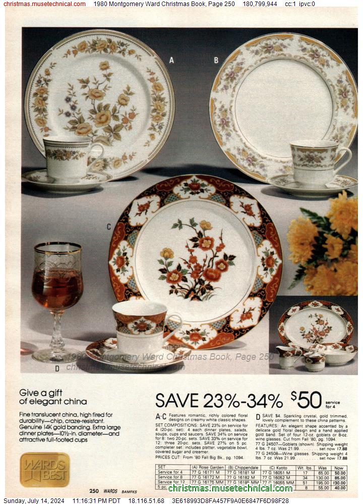 1980 Montgomery Ward Christmas Book, Page 250