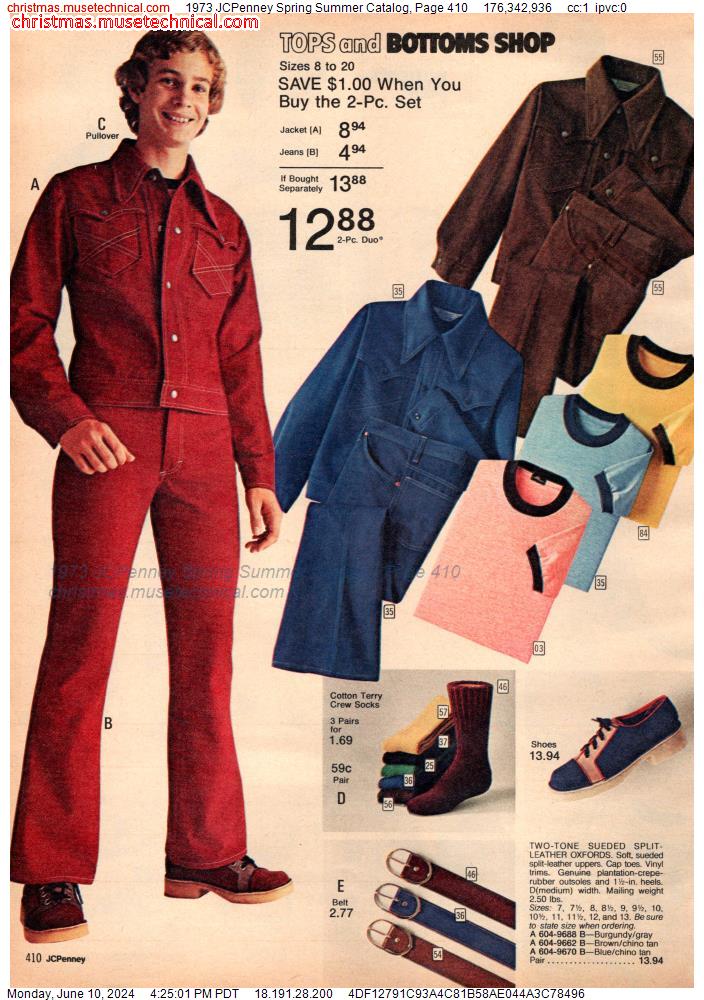 1973 JCPenney Spring Summer Catalog, Page 410