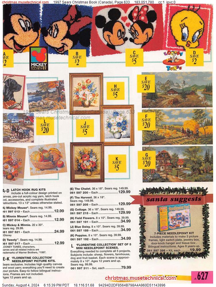 1997 Sears Christmas Book (Canada), Page 633