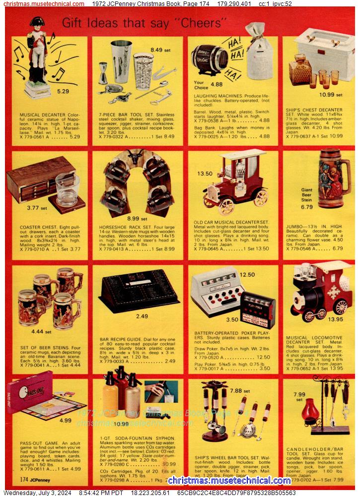 1972 JCPenney Christmas Book, Page 174