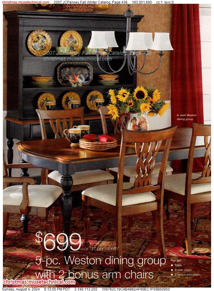 2007 JCPenney Fall Winter Catalog, Page 436