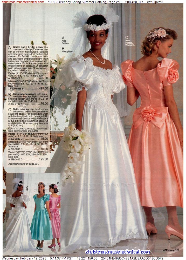 1992 JCPenney Spring Summer Catalog Page 219 Catalogs Wishbooks