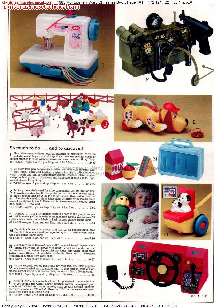 1983 Montgomery Ward Christmas Book, Page 101
