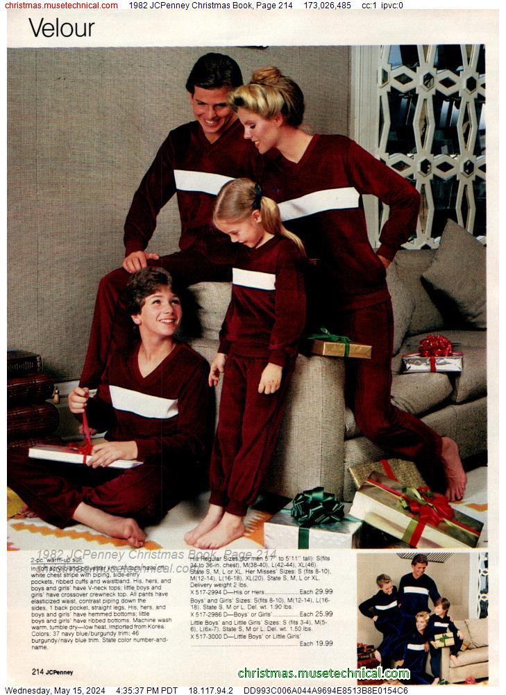 1982 JCPenney Christmas Book, Page 214