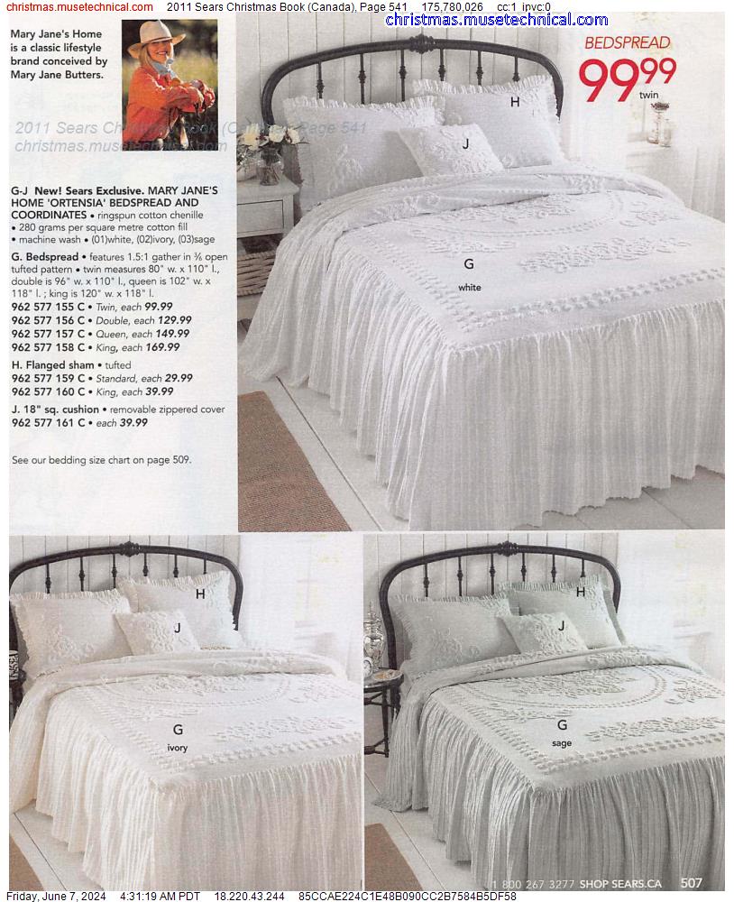 2011 Sears Christmas Book (Canada), Page 541