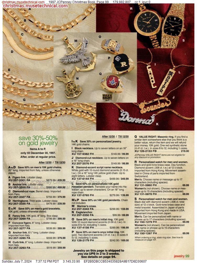 1997 JCPenney Christmas Book, Page 99