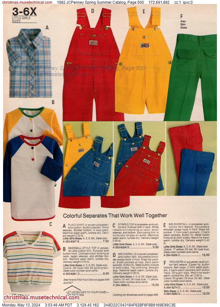 1982 JCPenney Spring Summer Catalog, Page 500