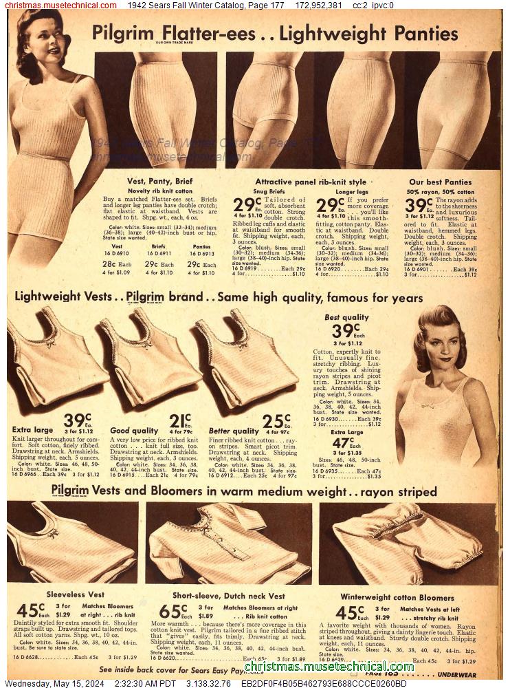 1942 Sears Fall Winter Catalog, Page 177