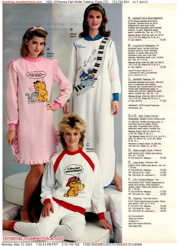 1983 JCPenney Fall Winter Catalog, Page 272