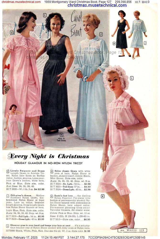 1959 Montgomery Ward Christmas Book, Page 127