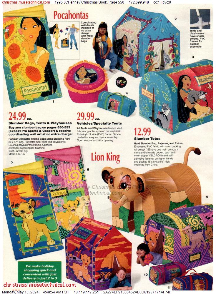 1995 JCPenney Christmas Book, Page 550