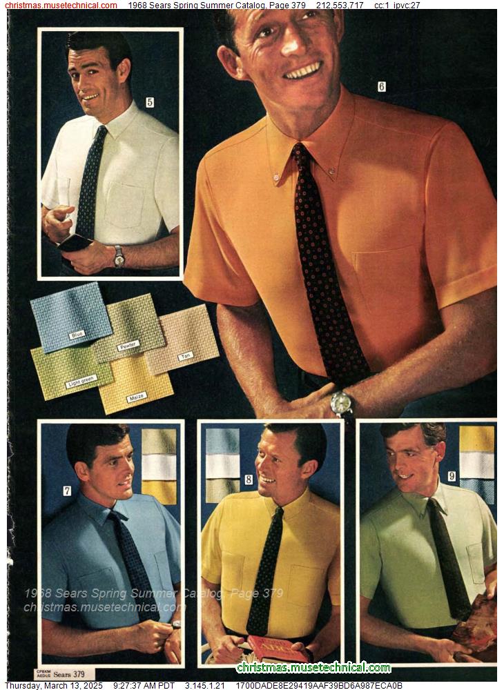 1968 Sears Spring Summer Catalog, Page 379