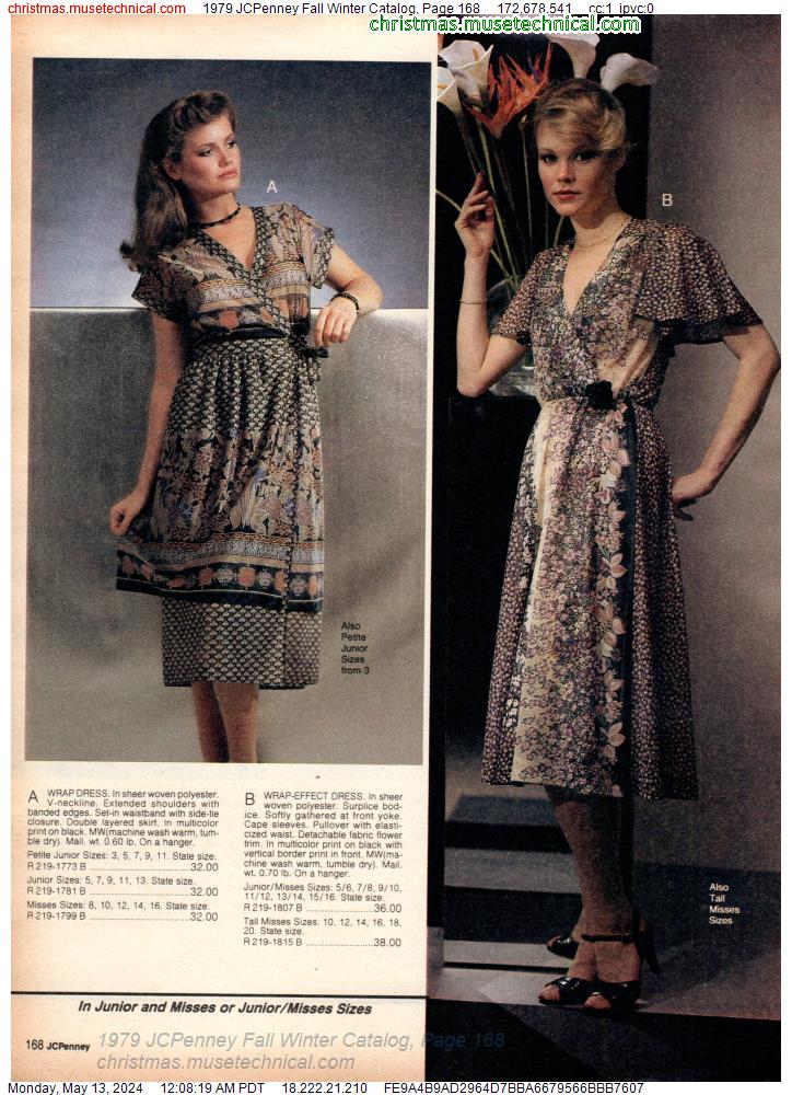 1979 JCPenney Fall Winter Catalog, Page 168