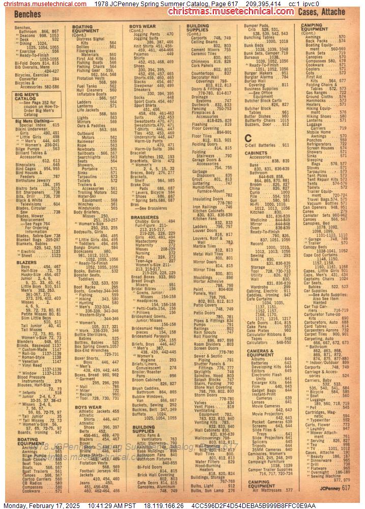 1978 JCPenney Spring Summer Catalog, Page 617