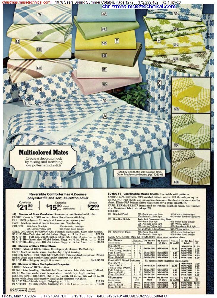1978 Sears Spring Summer Catalog, Page 1272