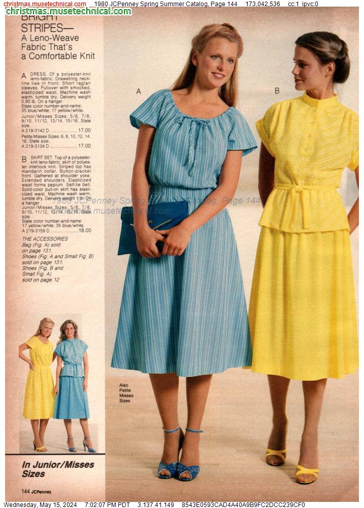 1980 JCPenney Spring Summer Catalog, Page 144